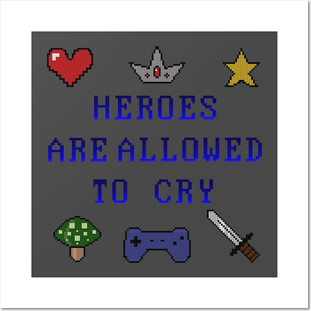 Emotional Heroes Wall Art by Luna-Cooper